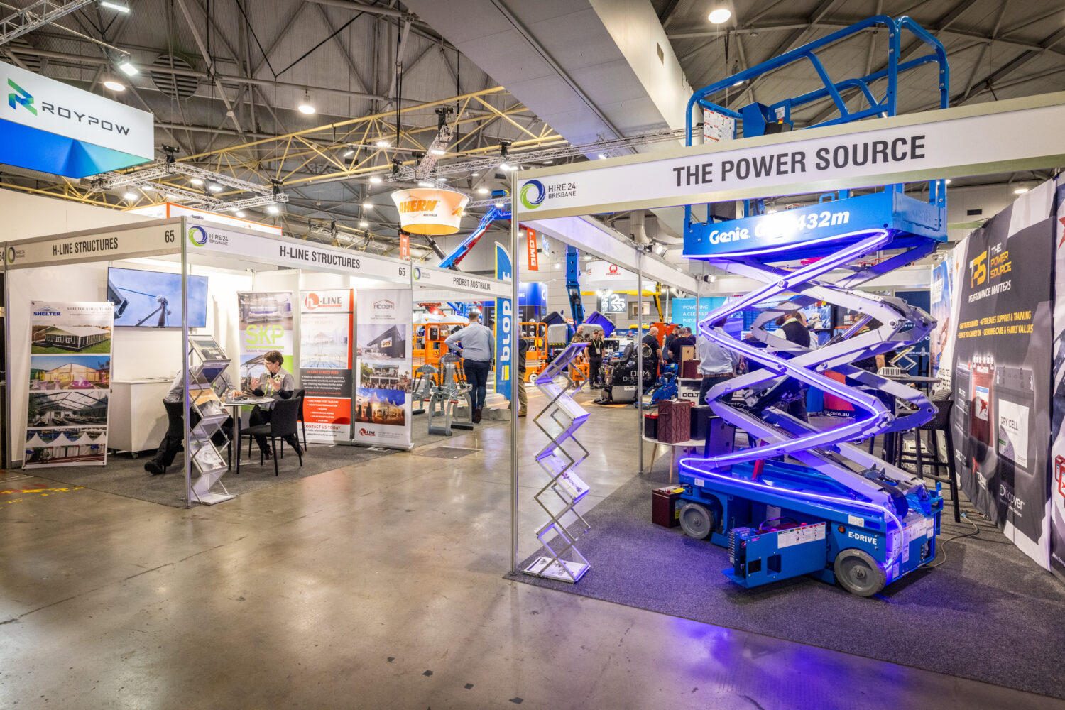 The Power Source at the Hire & Rental Show 2024